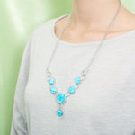 Larimar Bubbles Charm Necklace Necklace Island by Koa Nani 