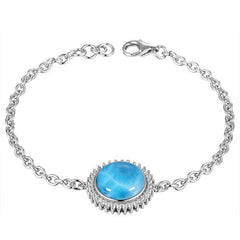 Larimar Circle Bangle Bangle Island by Koa Nani 