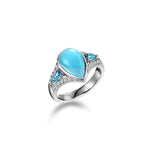 Larimar Crystals of the Sea Ring Ring Island by Koa Nani 5