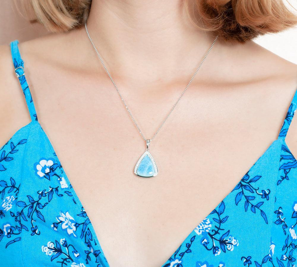 Larimar Delta Pendant Pendant Island by Koa Nani 