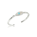 Larimar Dew Drop Leaf Bangle Bangle Island by Koa Nani 