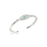 Larimar Dew Drop Leaf Bangle Bangle Island by Koa Nani 
