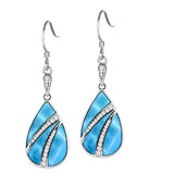 Larimar Divided Waters Earrings Earrings Island by Koa Nani 