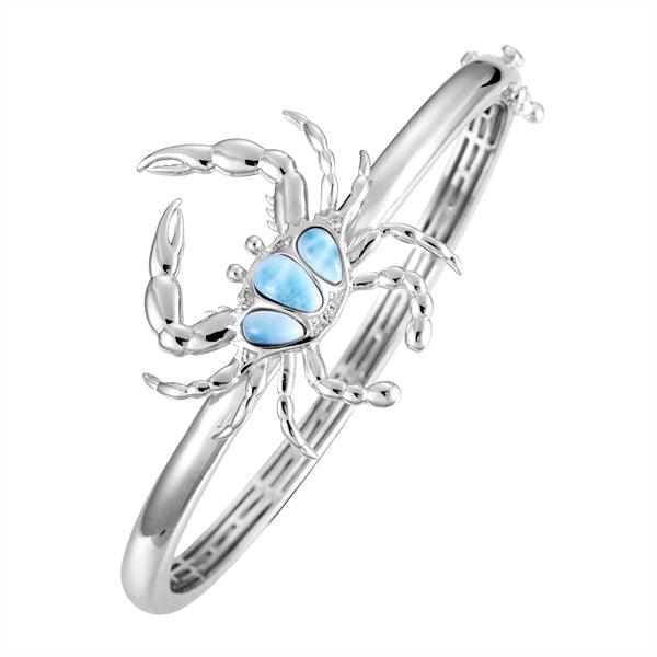 Larimar Dungeness Crab Bangle Bangle Island by Koa Nani 