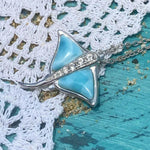 Larimar Eagle Ray Pendant Pendant Island by Koa Nani 