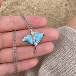 Larimar Eagle Ray Pendant Pendant Island by Koa Nani 