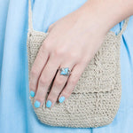 Larimar Eagle Ray Ring Ring Island by Koa Nani 