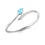 Larimar Elegance Bangle Bangle Island by Koa Nani 