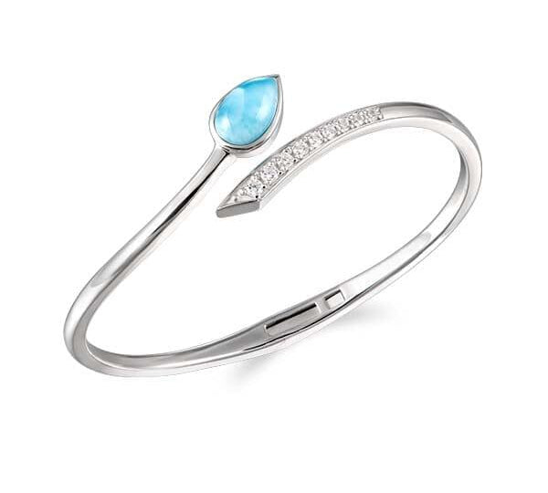 Larimar Elegance Bangle Bangle Island by Koa Nani 