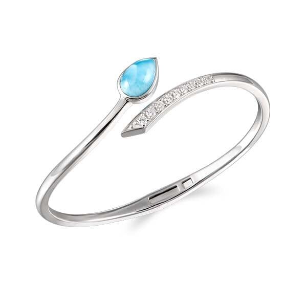 Larimar Elegance Bangle Bangle Island by Koa Nani 