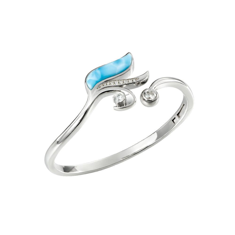 Larimar Fleur Bangle Bangle Island by Koa Nani 