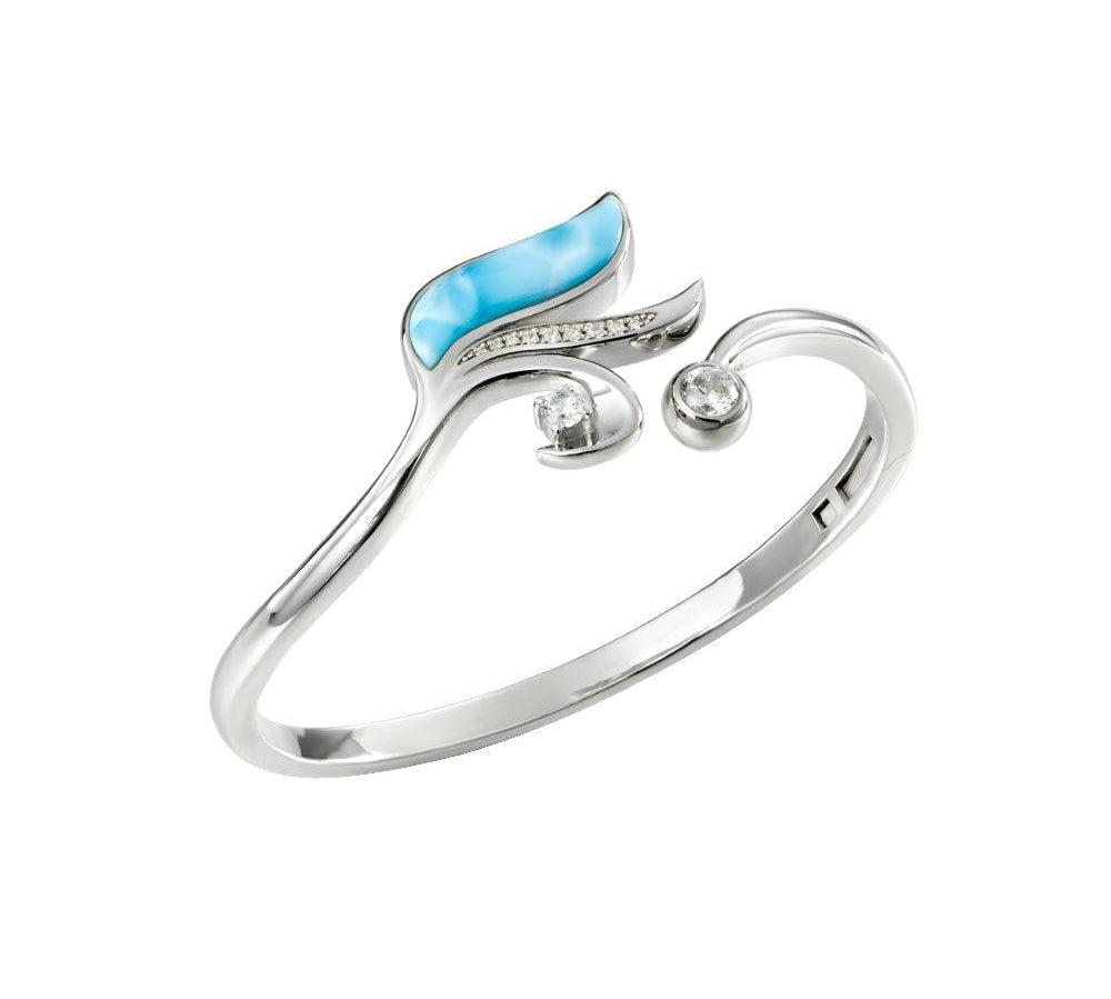 Larimar Fleur Bangle Bangle Island by Koa Nani 