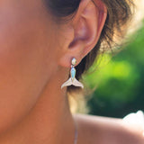 Larimar Flukes Earrings Earrings Island by Koa Nani 