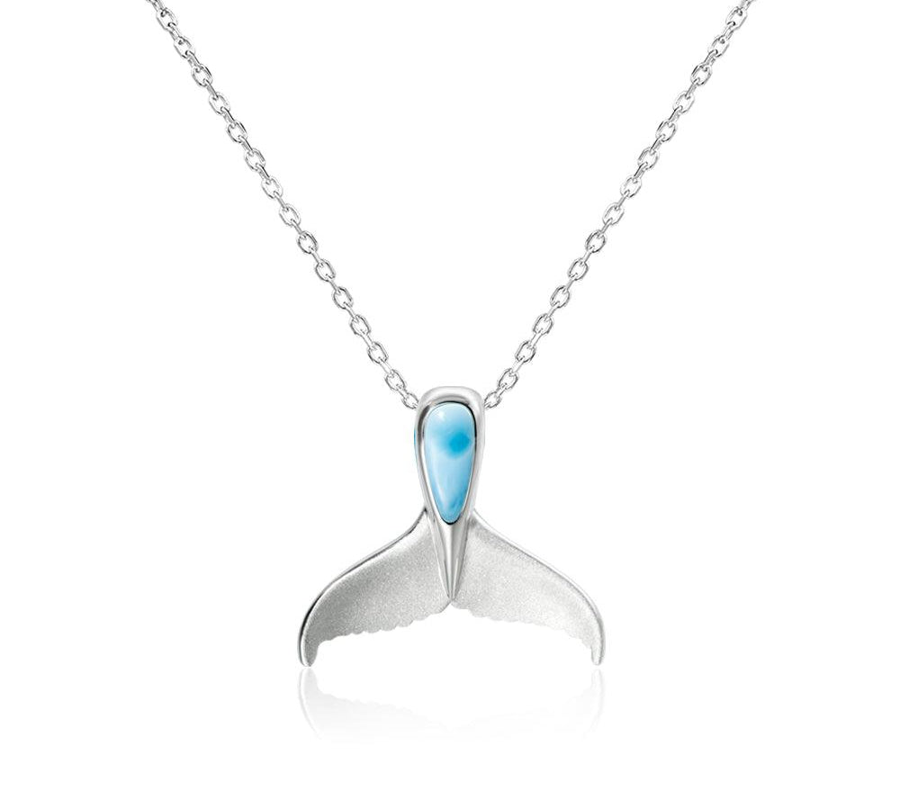 Larimar Flukes Pendant Pendant Island by Koa Nani Small 