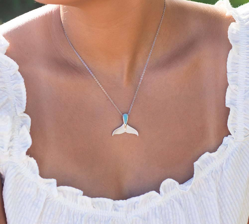 Larimar Flukes Pendant Pendant Island by Koa Nani 