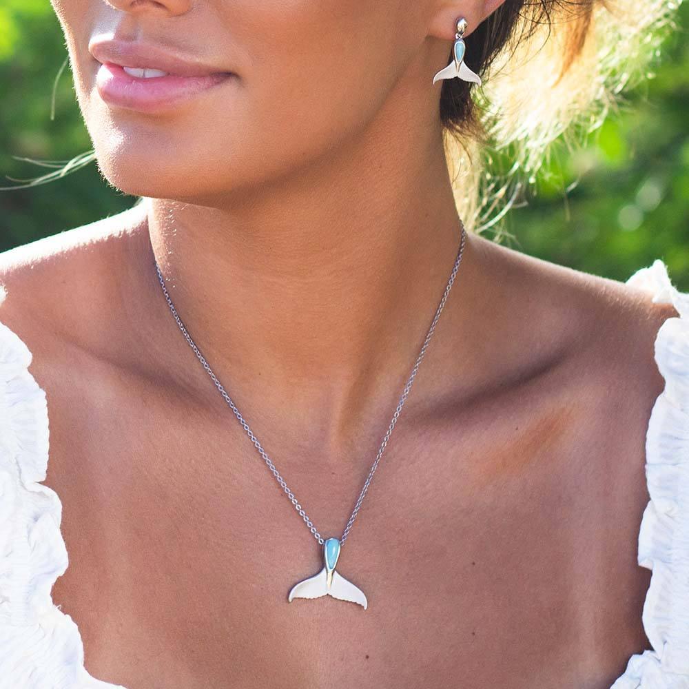 Larimar Flukes Pendant Pendant Island by Koa Nani 