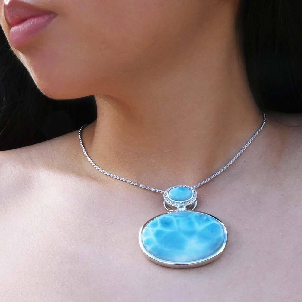 Larimar Fountain of Youth Pendant Pendant Island by Koa Nani 