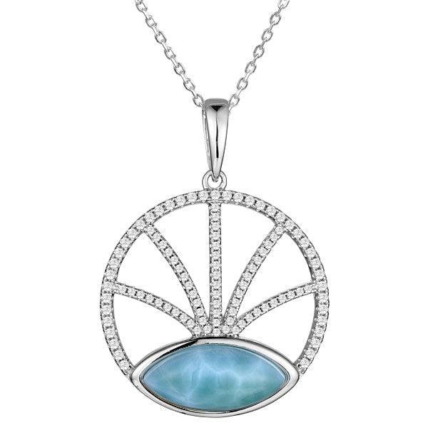 Larimar Fountain Pendant Pendant Island by Koa Nani 