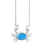 Larimar Friendly Crab Necklace Necklace Island by Koa Nani 