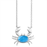 Larimar Friendly Crab Necklace Necklace Island by Koa Nani 