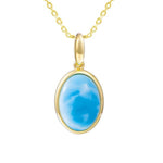 Larimar Full Moon Pendant Pendant Island by Koa Nani 