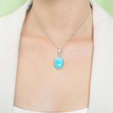 Larimar Full Moon Pendant Pendant Island by Koa Nani 