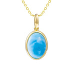 Larimar Full Moon Pendant Pendant Island by Koa Nani 