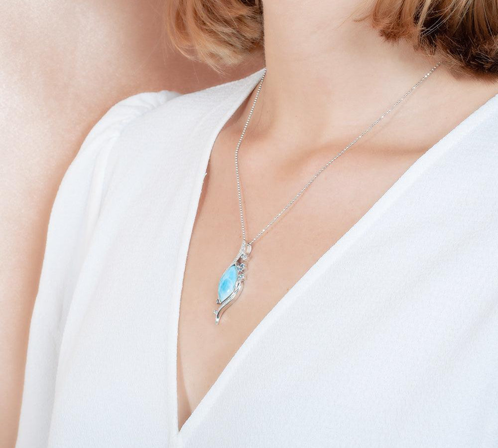 Larimar Glimmer Pendant Pendant Island by Koa Nani 