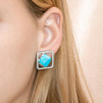 Larimar Hale Earrings Earrings Island by Koa Nani 