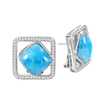 Larimar Hale Earrings Earrings Island by Koa Nani 