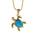 Larimar Haleiwa Honu Pendant Pendant Island by Koa Nani 