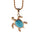 Larimar Haleiwa Honu Pendant Pendant Island by Koa Nani 