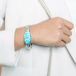 Larimar Hanalei Bay Bangle Bangle Island by Koa Nani 