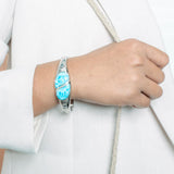 Larimar Hanalei Bay Bangle Bangle Island by Koa Nani 