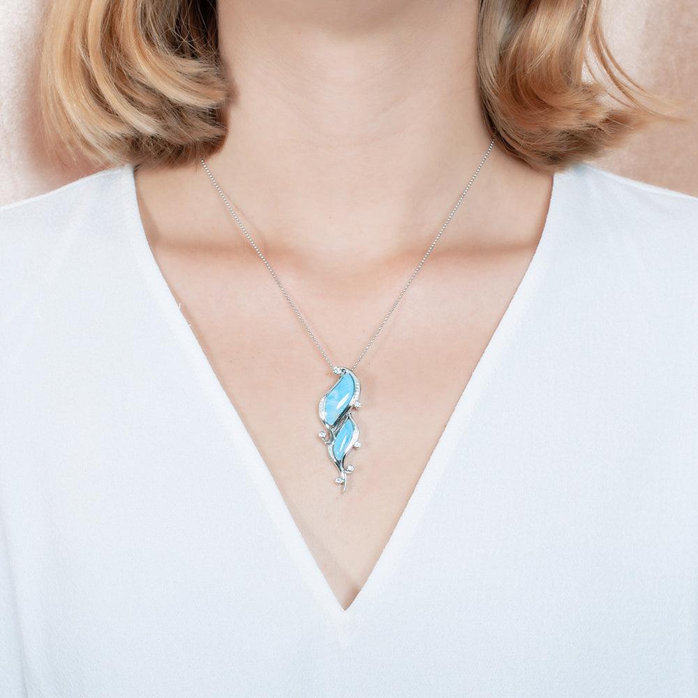 Larimar Haumea Pendant Pendant Island by Koa Nani 