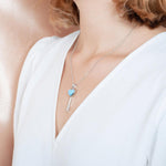 Larimar Heart Key Pendant Pendant Island by Koa Nani 