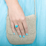Larimar Heart Mist Ring Ring Island by Koa Nani 