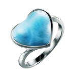 Larimar Heart Mist Ring Ring Island by Koa Nani 5