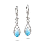 Larimar Helix Earrings Earrings Island by Koa Nani 