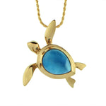 Larimar Hilo Honu Pendant Pendant Island by Koa Nani 