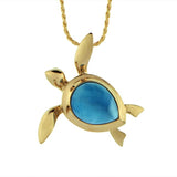 Larimar Hilo Honu Pendant Pendant Island by Koa Nani 