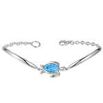 Larimar Honu Curve Bracelet Bracelet Island by Koa Nani 
