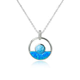 Larimar Horizon Pendant with Opalite Pendant Island by Koa Nani Small 