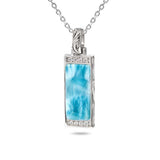 Larimar Icy Bar Pendant Pendant Island by Koa Nani 