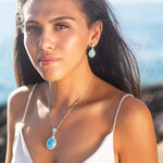 Larimar Icy Mirror Pendant Pendant Island by Koa Nani 