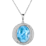 Larimar Infinite Eclipse Pendant Pendant Island by Koa Nani 