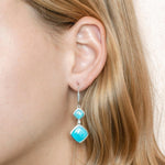 Larimar Infinity Pools Earrings Earrings Island by Koa Nani 