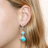 Larimar Infinity Pools Earrings Earrings Island by Koa Nani 