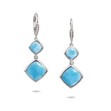 Larimar Infinity Pools Earrings Earrings Island by Koa Nani 