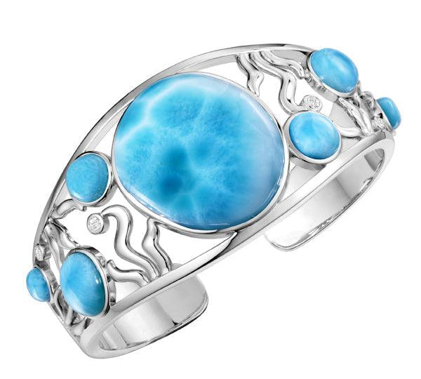 Larimar Into the Depths Bangle Bangle Island by Koa Nani 